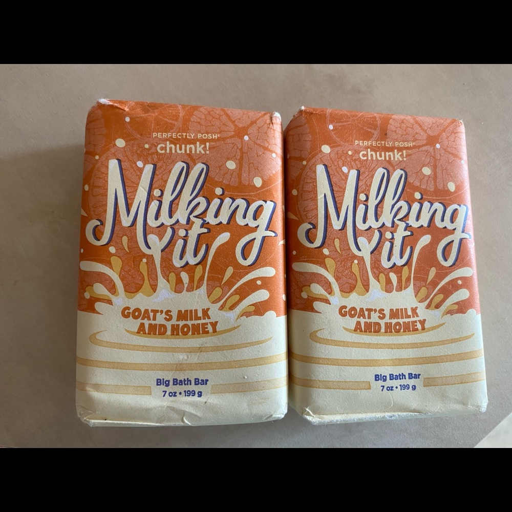 Set of 2 posh soaps